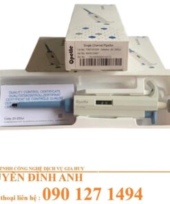 Micropipet Tự Động 1 Kênh Dùng Trong Phòng Thí Nghiệm – Dải Đo 0.1 đến 1000μL