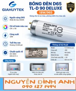 Bóng đèn Philips D65 TL-D 90 De Luxe 18W/965 – Nguyễn Đình Anh